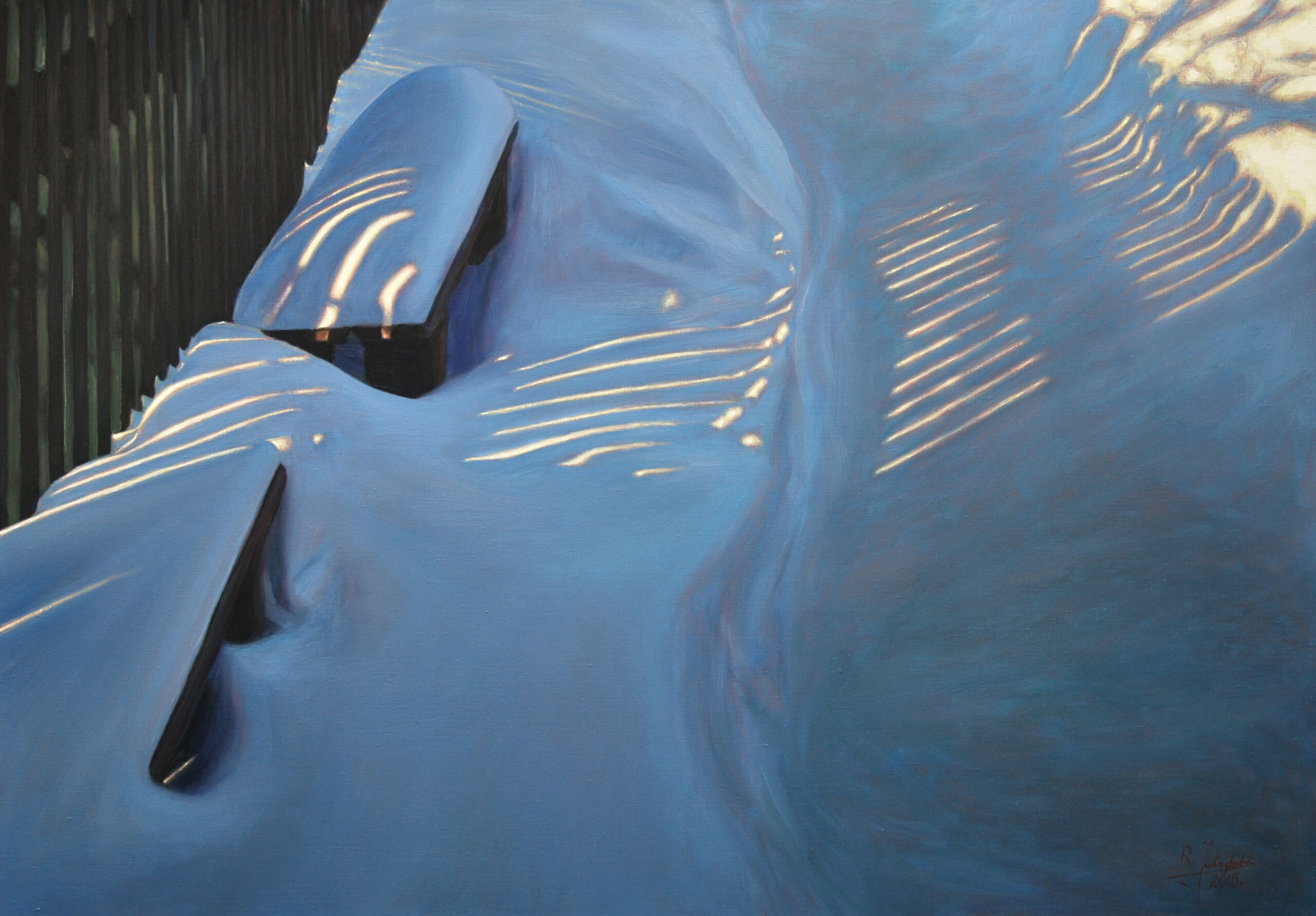 Winter, oil on canvas, 70x100cm, 2015